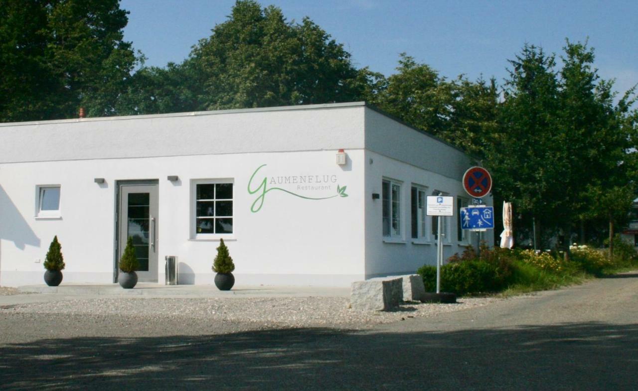 Gaestehaus Gaumenflug Am See Gunzburg Bagian luar foto